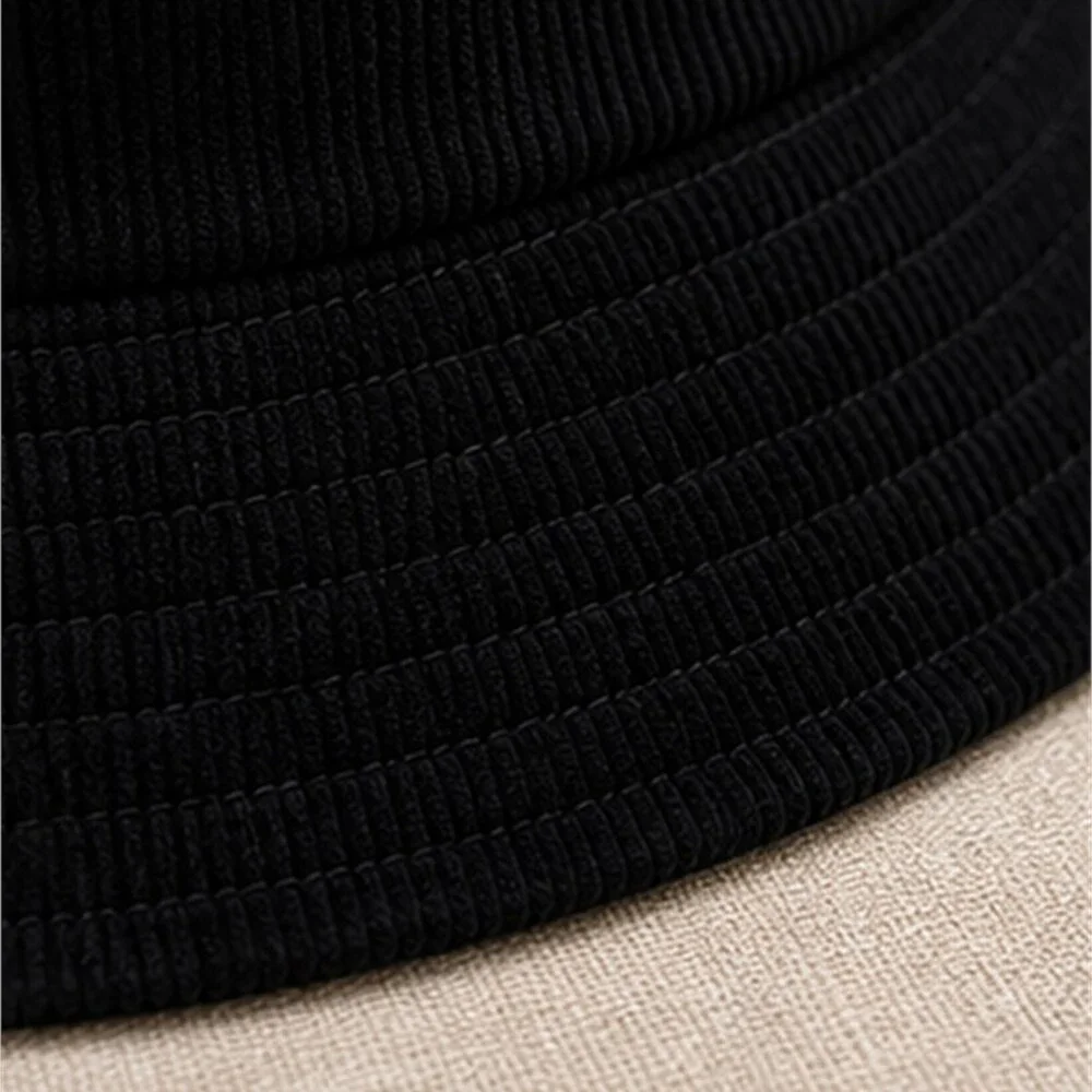 ALO Yoga Black Athleisure Bucket Hat Logo